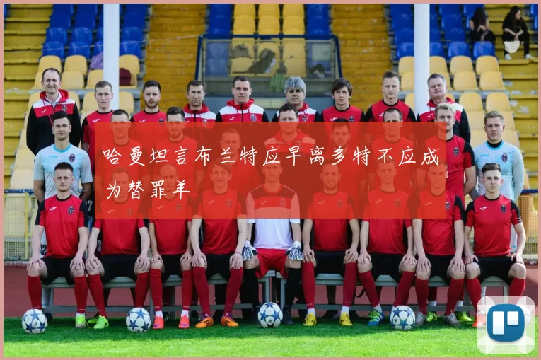 哈曼坦言布兰特应早离多特不应成为替罪羊